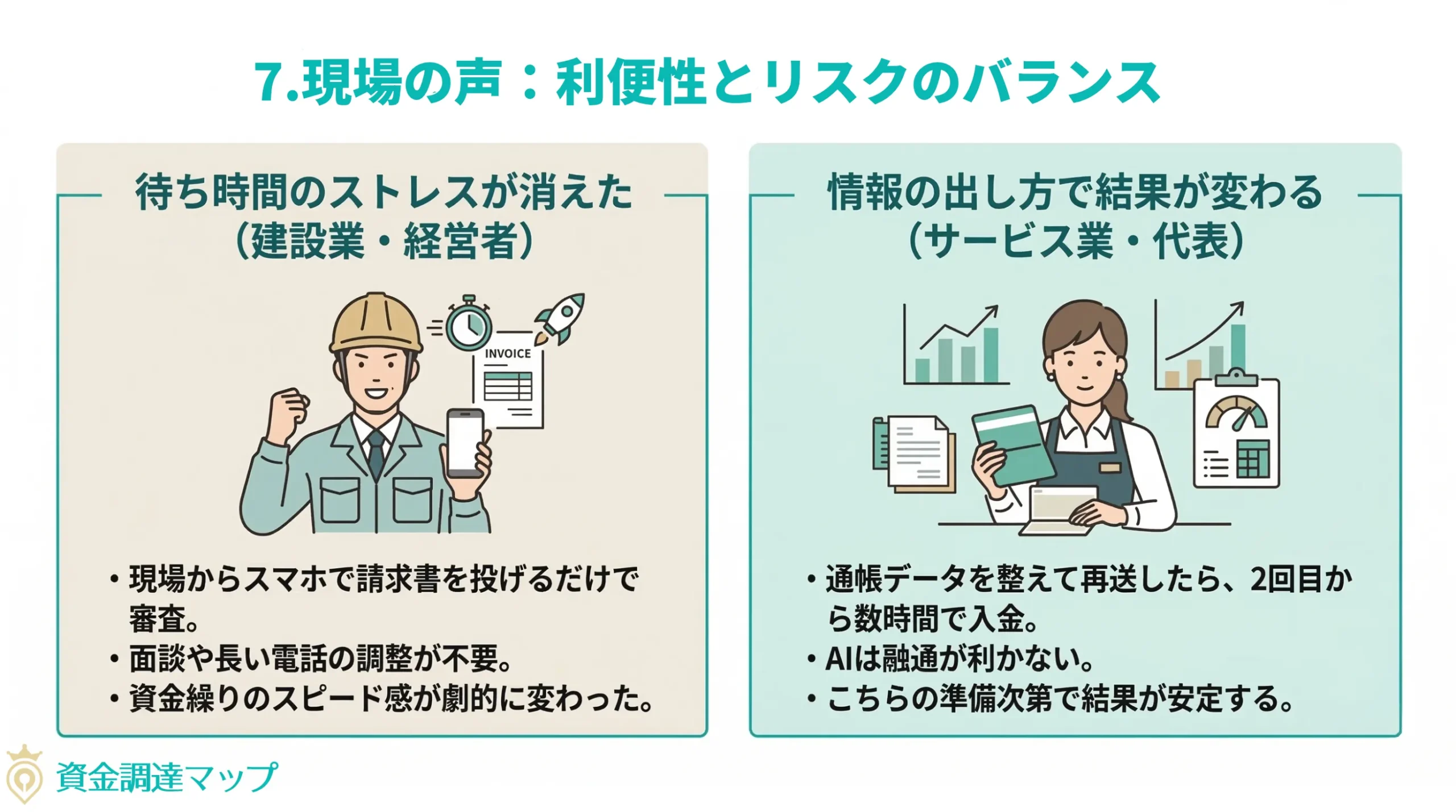 現場の声：利便性とリスクのバランス