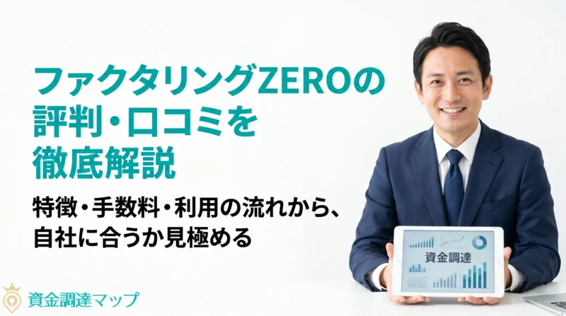 ファクタリングZEROの評判・口コミ｜特徴や手数料、利用の流れをわかりやすく解説