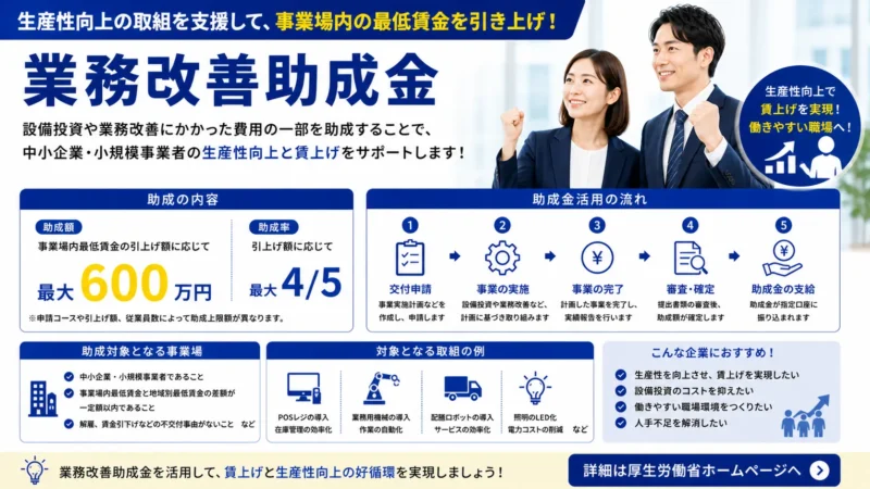 業務改善助成金