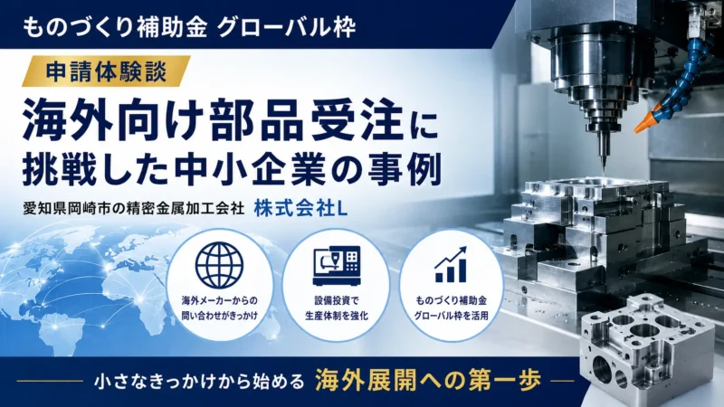 中小企業新事業進出補助金の申請体験談｜金属加工会社が医療・介護分野への新市場進出に挑戦した事例