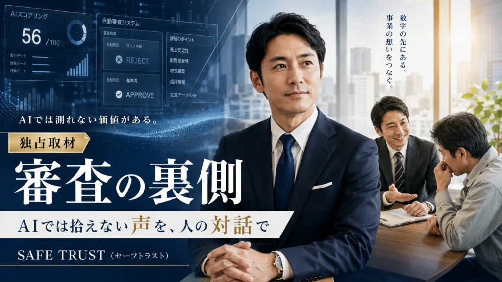 【独占取材】大手ファクタリングの「審査の裏側」を知るプロが、あえて対話重視の「セーフトラスト」を立ち上げた理由