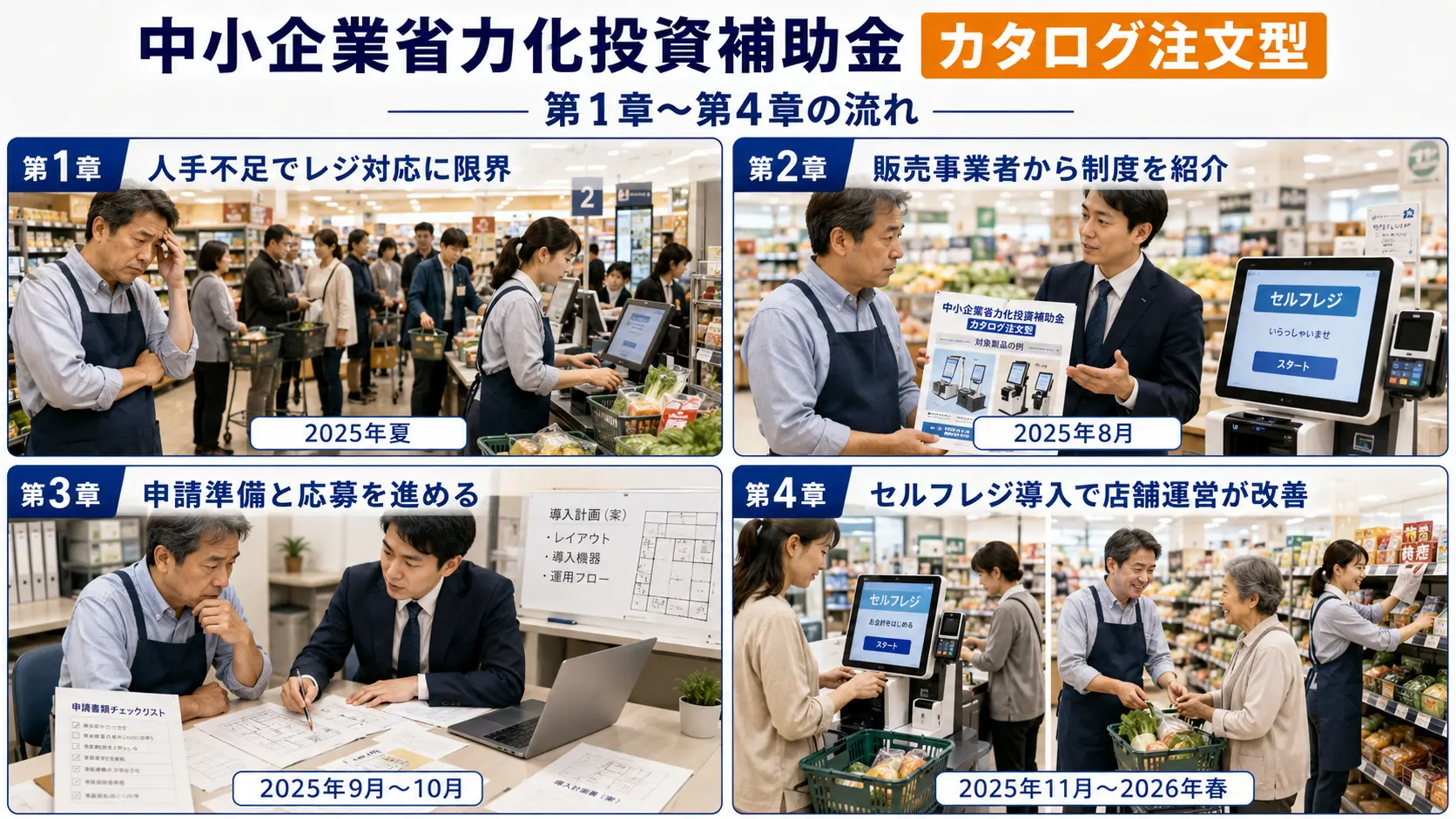 デジタル化・AI導入補助金 インボイス枠の申請体験談｜3店舗を営むパン屋がPOSレジと会計ソフト導入を目指した事例