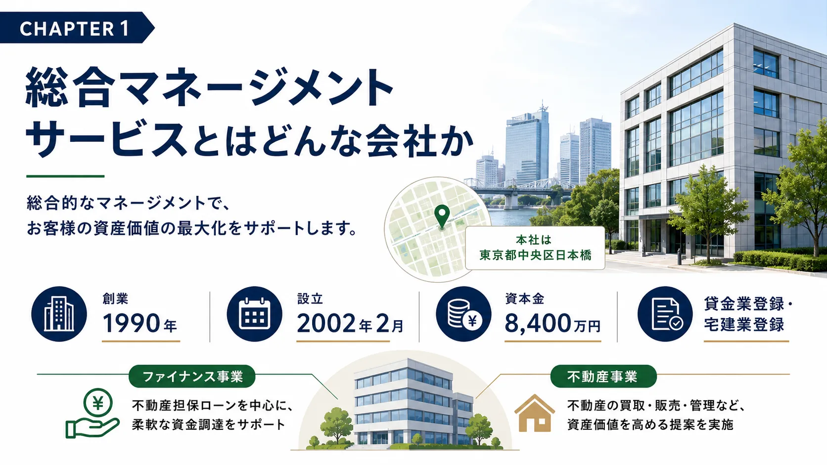 総合マネージメントサービスの特徴