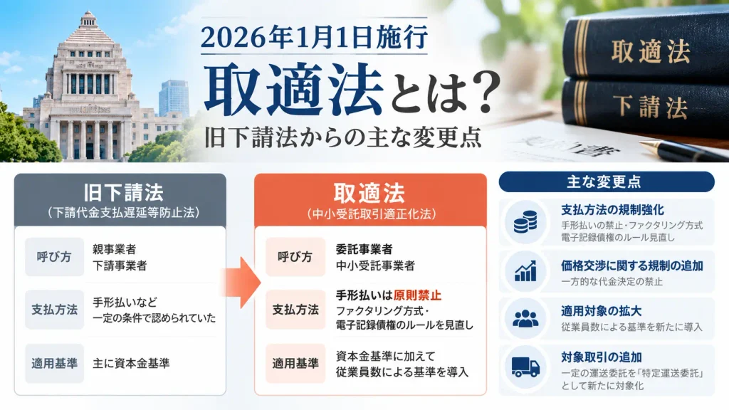 2026年 施行 取適法