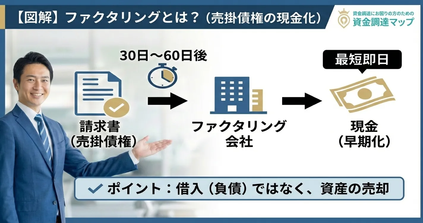 ファクタリングの基本概念と債権譲渡の仕組み 資金調達マップ
