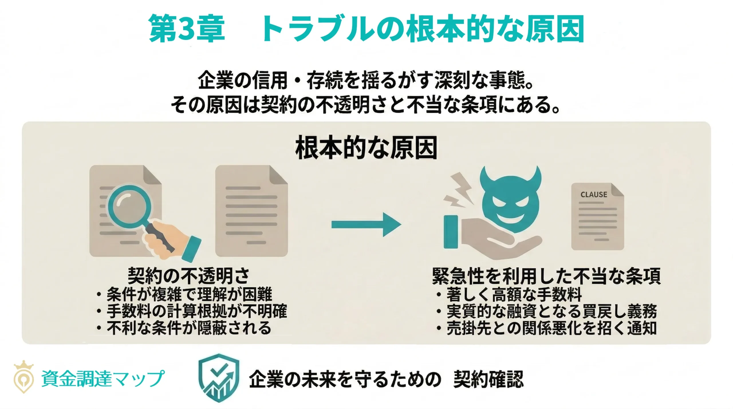 よくあるトラブルと発生のメカニズム