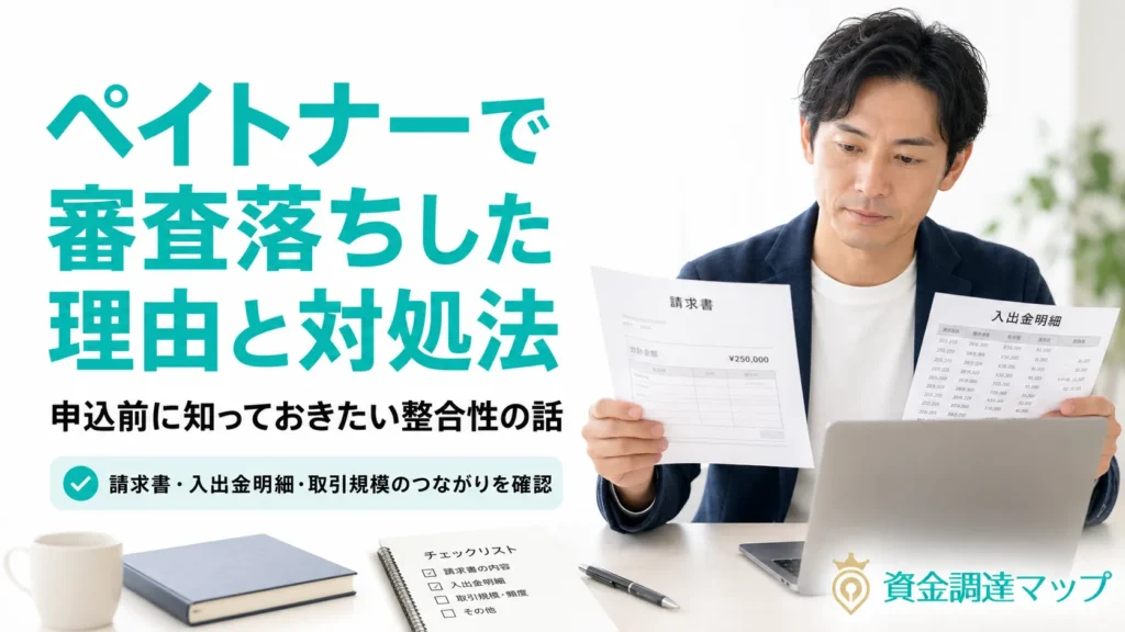 【2026年最新】ペイトナー審査落ちの決定的な理由とは?元業者が教えるAI攻略と復活の全手順