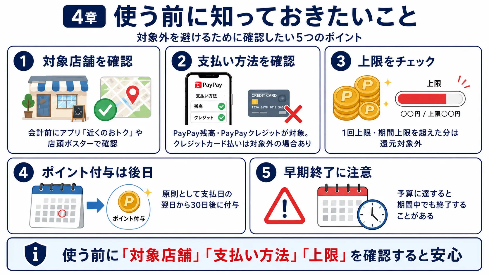 自治体PayPay還元キャンペーンを使う前に知っておきたいこと