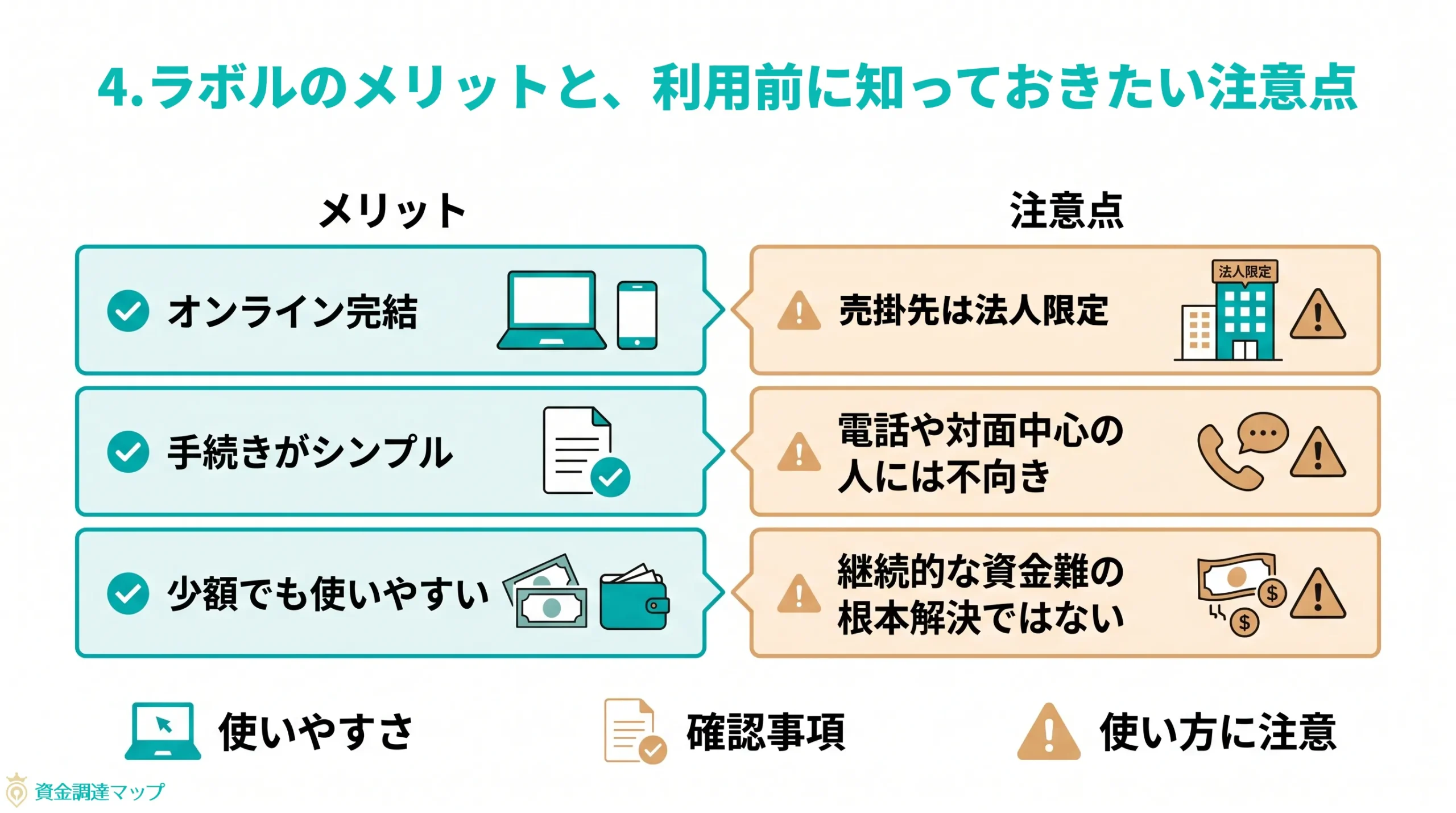 ラボルのメリットと、利用前に知っておきたい注意点
