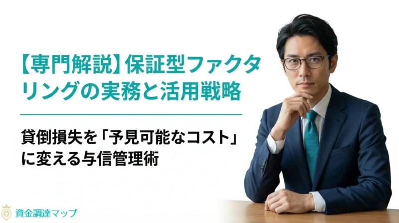 【専門解説】保証型ファクタリングの実務と活用戦略|貸倒損失を「予見可能なコスト」に変える与信管理術