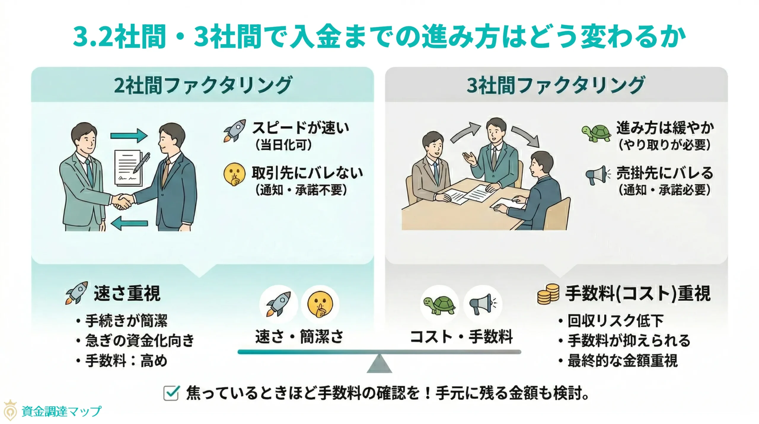 第3章 2社間・3社間で入金までの進み方はどう変わるか