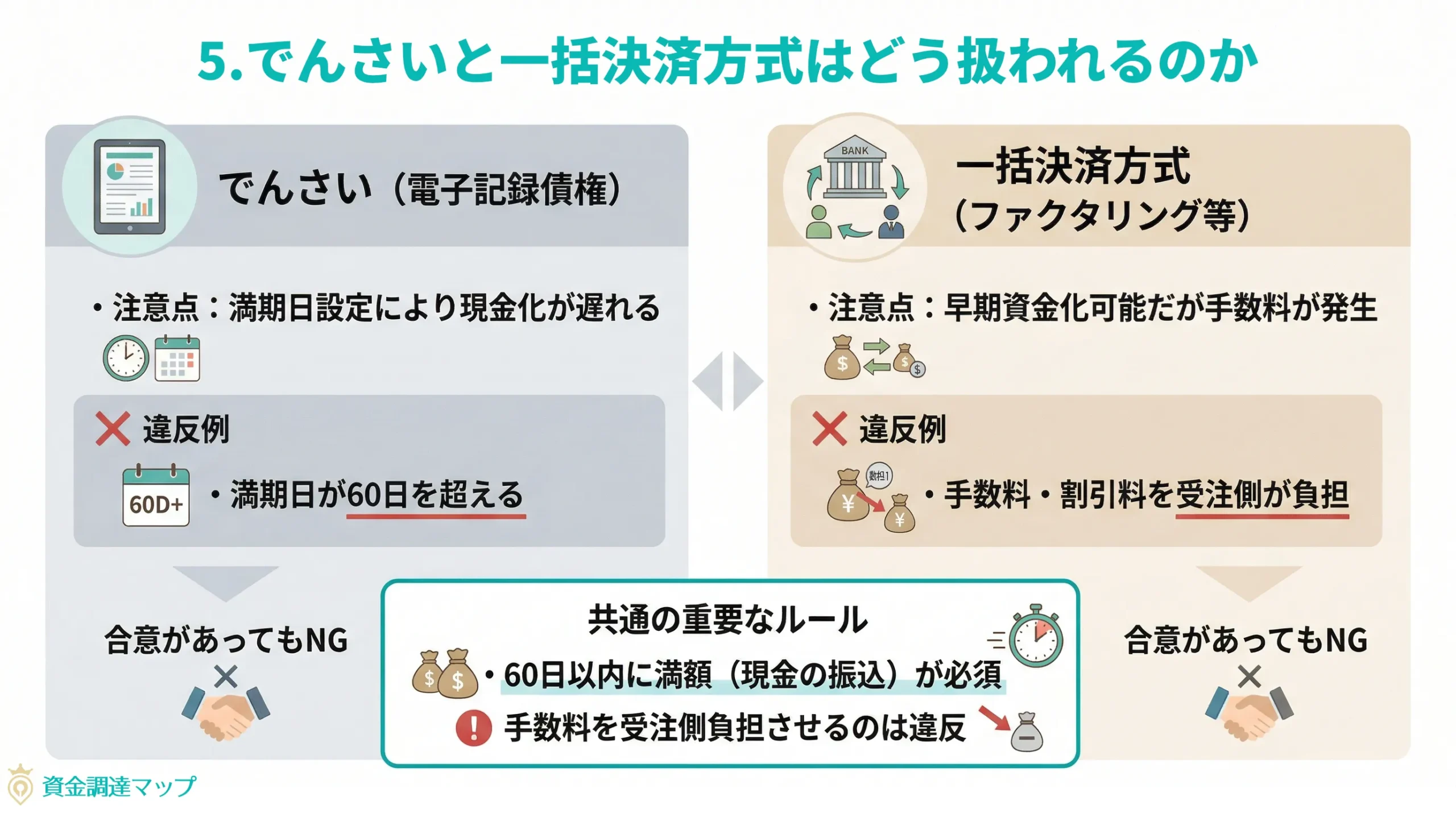 第5章 でんさいと一括決済方式はどう扱われるのか
