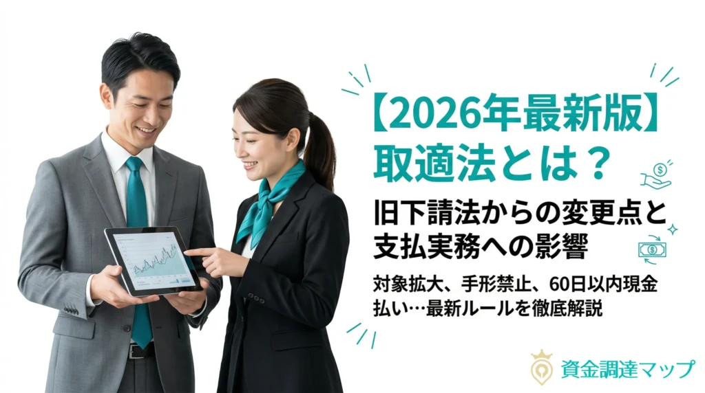 【2026年最新版】取適法とは?旧下請法からの変更点と支払実務への影響をわかりやすく解説