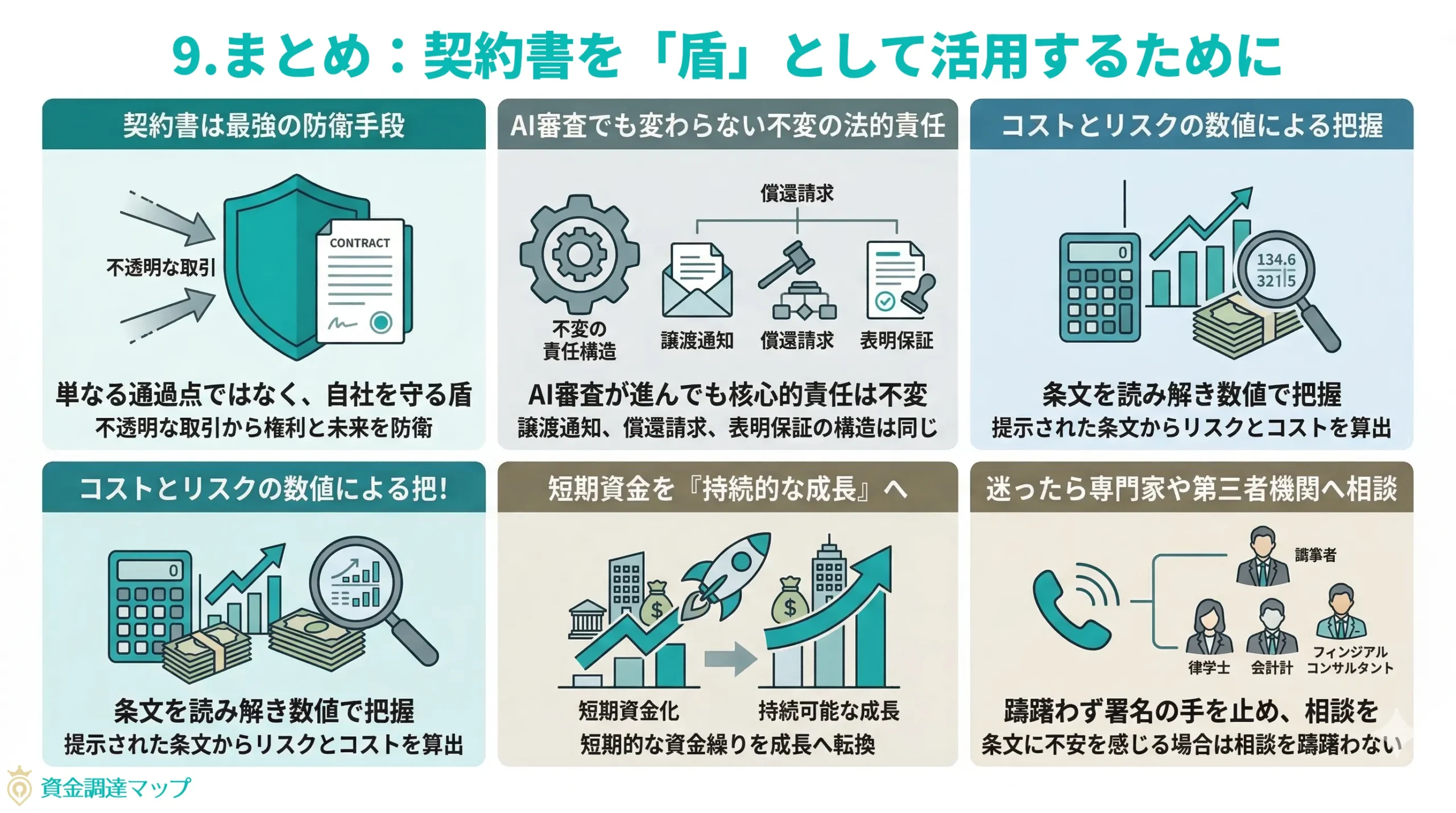 まとめ：契約書を「盾」として活用するために