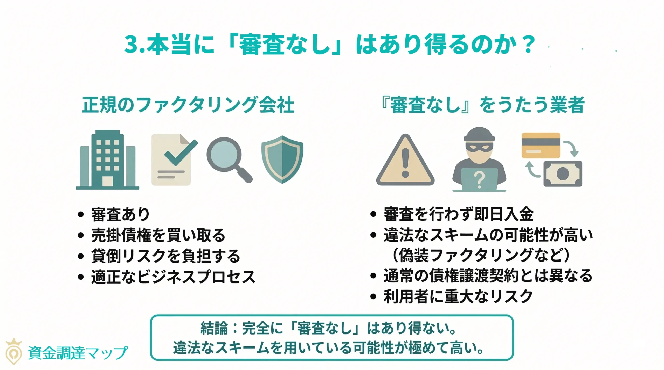本当に「審査なし」はあり得るのか？