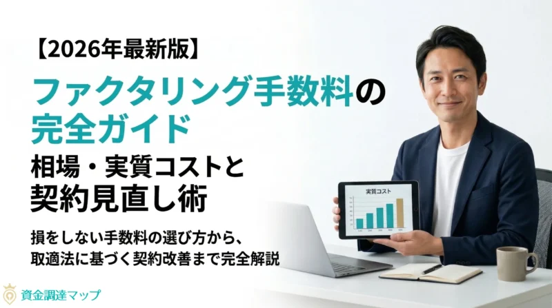 【2026年最新版】ファクタリング手数料の完全ガイド：相場・実質コストと契約見直し術