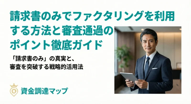 【2026年最新】請求書のみでファクタリングを利用する方法と審査通過のポイント徹底ガイド